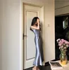 Sexy V Neck Fishtail Slip Satin Dress Thin Straps Tank Casual Long Slim Camisole Lady Beach Cami Female Dresses