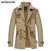 Herbst Winter Khaki Jacke Männer Warme Kaschmir Casual Fleece Windjacke Männer Koreanische Mantel Fleece Jacke Männer 210927