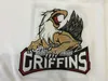 #11 DANIEL CLEARY Grand Rapids Griffins Wit Heren Hockey Jersey Geborduurd Gestikt Pas elk nummer en naam Jerseys aan