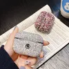 Acessórios de fone de ouvido casos de luxo jóias glitter bling protetor de diamante hard caso para airpods pro moda 3 cute sexy capa coque protetor de presente airpodspro