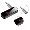 Bluetooth Car Kit 5.0 Receiver Sändare 2 i 1 C28 Trådlös adapter 3.5mm Jack för musik Audio Receiver aux Headphone handsfree Customizable