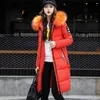 Women's Down & Parkas Winter Jacket Women Fur Collar Long Parka Warm Slim Coat Woman Puffer Oversized Padded Outwear Luci22