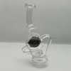 7.5Inch Colorful Ball Glass Bong Accessories Recycler Dab Rig Smoking Pipe Accessory Hookahs Accessory Global delivery