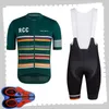 Rapha Team Cycling Kortärmad Jersey (Bib) Shorts Sets Mens Sommar Andas Väg Cykel Kläder MTB Bike Outfits Sport Uniform Y21041431