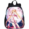 Enfants Sacs Anime Sailor Moon Tsukino Usagi Bookbags Belle Enfants Sac Bébé Filles École Sacs À Dos Mochila Infantil Sacs D'école X0529