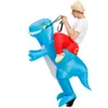 Mascot CostumesHalloween Costume For Men Women Inflatable Dinosaur Costumes Purim Carnival Fancy Dress Jurassic DinoMascot doll costume