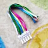 Waterdichte ID Badge Holder Supply Multi Colors met Lanyard voor 8.5 * 5,4 cm Binnenkaart