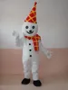 Costume de mascotte de bonhomme de neige de haute qualité Halloween Costume de personnage de dessin animé de Noël Costume Dépliants publicitaires Vêtements Carnaval Unisexe Adultes Outfit