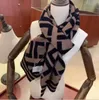 Mężczyźni kobiety modny szalik luksusowe szaliki dla kobiet szaliki projektant list szal ciepła wełna Pashmina Cashmere ACC180 * 30CM