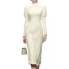 حزب فساتين smthma نوفا مودا elegante pérola accrimento médio laço oco الفقرة فورا vestido feminino outono fita شيونغسام داماسكو cor vestido vestidos