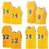 Мужские баскетбольные майки 23 6 James Los 7 Anthony 3 Davis Green 34 8 32 сшитые в стиле ретро S-XXL