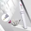 Nail Drill Accessories Mini Electric Machine Set Pen Slipning Polering Art Sanding File Pedicure Manicure Bits Tools 5 i 1