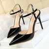 2021 Classic Women Mens Wedding Shoe Brand Designer Dress Shoes Red Bottoms High Heels Patent Leather Platform Peep-Toes Sandals Sole