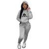 23ss Top Designers Mulheres Tracksuits Sports Suit Womens Milan Runway Baseball Sweatsuits Redondo Pescoço Letra Luxo Manga Longa Algodão Conjunto de Sportswear de Alta Qualidade