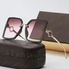 Солнцезащитные очки мужские и женские дизайнерские модные брендовые высококачественные солнцезащитные очки с защитой от ультрафиолета в полной оправе квадратный солнцезащитный козырек для пляжного вождения 2987