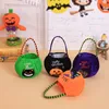 Gift Wrap Halloween Candy Bag Creatieve Pompoen Doek Tassen Kinderen Party Trick or Treat Buckets W-00792