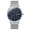 LMJLI - Casual Sport Zegarki Dla Mężczyzn Niebieski Top Marka Luksusowy Wojskowy Skórzany Wrist Watch Man Clock Moda Luminous Wristwatch M-511 Mens Watch