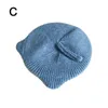 Boinas chapéu de malha infantil Autumn Winter Kids Capact Capinho de lãe ouvido bebê menino/menina H5J9