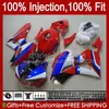 Тело для инъекций для Honda CBR 600RR 600CC 13-20 57NO.7 Красный белый синий CBR600 CBR 600 CC RR F5 13 14 15 16 17 18 19 20 CBR600RR 2013 2014 2015 2016 2017 2018 2018 2019 2020