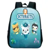حقيبة الظهر طفل Octonauts روضة الأطفال أكياس الأطفال كيس مدرسية للأطفال كيس الرسوم المتحركة اليومية Mochila300M