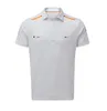 F1 Racing Team Samma Lapel Polo Shirt Polyester snabbtorkande kortärmad T-shirt280U TJO4
