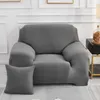 Elastyczna sofa narożna szezlana Cover 1 2 3 4 SEATER Wytrzymałe miękkie pokrowce meble do salonu długa slipcover SFT002 210607213L