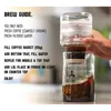 DELTER Breweer Maker Coffeat Cost Dutch Kyoto-стиль Устройство SLOW-DRIP Руководство по завариванию Brew Cold Drip 210408