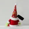 DHL Grinch Christmas Plush Toy Animals Rudolph faceless doll standing pose dolls home shopping mall window decoration