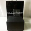 Försäljning RMBox Läder Watch Boxes Fodral Original Box Manual Certifikat Svart Märke Logo Presentväska Mens Womens Klockor Tillbehör Puretime01 B2