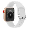 실리콘 Apple Watchband SE 6 5 42mm 38mm 40mm 44mm 스트랩 교체 팔찌 iWatch 시리즈 밴드