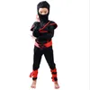 Ninjago Kostuum Ninja Cosplay Kids Jongens Meisjes Halloween Party Fancy Dress Dagger Mes Darts Carnaval Swordsman Warr Pak Q0910