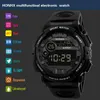 Wristwatches Top Outdoor Elektroniczny Wodoodporny Cyfrowy LED Kwarcowy Mężczyźni Zegarek Moda Casual Sport Data Zegarki Relógio