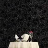 장식 꽃 화환 축제 용품 정원 드롭 배달 4060cm 블랙 골드 인공 장미 벽 실크 꽃 패널 배경 1953 v2