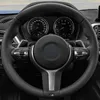 Car Steering Wheel Cover Black Suede DIY Soft For BMW M Sport 1 Series F20 M135i M140i M235i M240i X1 F21 F48 X2 F39 X3 F25278R
