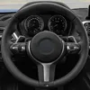 Car Steering Wheel Cover Black Suede DIY Soft For BMW M Sport 1 Series F20 M135i M140i M235i M240i X1 F21 F48 X2 F39 X3 F25209R