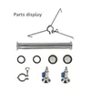 Dostawy laboratoryjne Zoibkd BHO Closed Loop Extractor 45g / 90 g / D90G Zestaw pod ciśnieniem Ze Stali Nierdzewnej W komorze próżniowej ze statywem