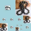 Beaded Necklaces & Pendants Jewelry Classic 12-1M South Sea Baroque Black Green Pearl Necklace 18 Inch S925 Sier Drop Delivery 2021 X6Ahq