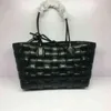 Sacs de soirée Sac à bandoulière de haute qualité Sac à main de luxe Dign Rembourré Tissé Faux cuir Femmes Fourre-tout Lady Plaid Automne Hiver Pur Grand Voyage 220302