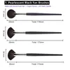 ラックスナチュラルヘアファンパウダー蛍光ペンアップブラシの美容ツール