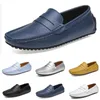 2021 Mannen Casual Schoenen Espadrilles Easy Triple Zwart Wit Bruin Wijn Zilver Rode Kastanje Heren Sneakers Outdoor Jogging Lopende Kleur 39-46 Seven