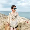 Kolejna solidna koszula dla kobiet Koreańska solidna koszula Kobiety Bluzka Summer Women Tops Bluzki bikini plaż