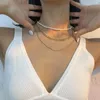 Chokers 2021 Trend Gold Chains Jewelry Multi-Layer Necklaces For Women Choker Beads Necklace Accessories Luxury Party Bijoux Collares