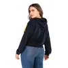 Kvinnors hoodies tröjor 2022 Autumn Overdimased Hoodie Women Plus Size Hooded Ladies For Long Sleeve Oversize Sweatshirt