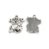 120 stks antieke zilveren legering kat charms hangers voor sieraden maken armband ketting DIY accessoires A-680