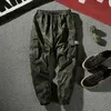 ジョガーズ貨物パンツ男性ハーレムパンツマルチポケット迷彩マンコットンスウェットパンツストリートウェアカジュアルプラスサイズのズボンM-7XL 211201