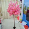 Encryption Styles Artificial Flower Cherry Blossom Tree 5.9 Feets White Pink Landscape Trees For Wedding Garden Home Decor