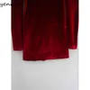 Vintage rode bodycon mini-jurk vrouwen vierkante hals lange mouw sexy potlood lente vestido mujer 210514