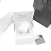 Cajas de reloj para hombre blancas de lujo más vendidas, bolsa de regalo, caja de relojes para mujer, caja de reloj de pulsera para hombre