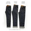 Может ли балико -рок -ролл indigo selvage Поимянные брюки Unsantabized Raw Denim Jean 16 5 уз 3 варианты для Fitting247o