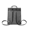 sales mens leather shoulder bag flip-type magnetic buckle fashion backpack street trend geometric printing handbag large capacity vertical men backpacks